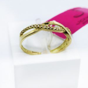 Anillo oro amarillo 18 kilates braid