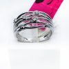 Anillo oro blanco 18 kilates