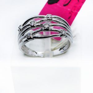Anillo oro blanco 18 kilates