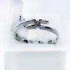 Anillo oro blanco con brillante cross
