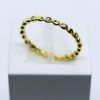 Anillo plata enchapada en oro