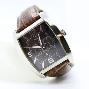 RELOJ GUESS CUERO