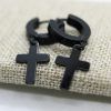 Pendientes ivoire cruz