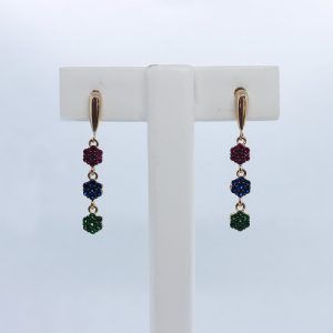 Pendientes Luxenter flor