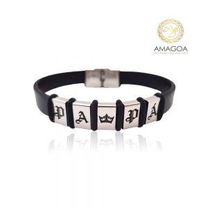 Pulsera Papá corazona Amagoa
