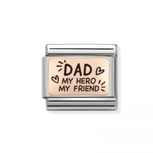 Link composable classic dad my hero oro rosa