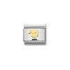 Link composable classic chico azul oro