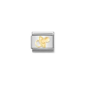 Link composable classic chupete oro