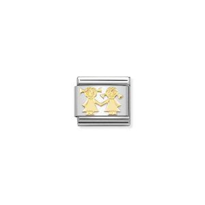 Link composable classic hermanas oro