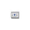 Link composable classic ojo plata y cz