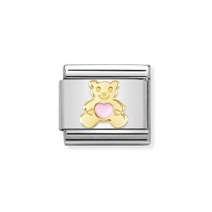 Link composable classic oso rosa oro
