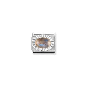 Link composable classic plata labradorita