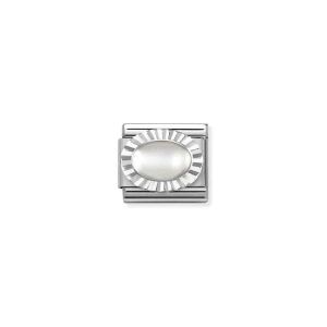 Link composable classic plata piedra de luna