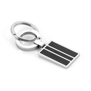 Llavero strong acero negro