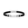 Pulsera brazalete city caucho