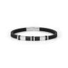 Pulsera city acero decorada