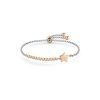 Pulsera milleluci estrella oro rosa