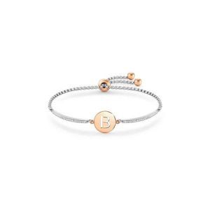 Pulsera milleluci letra b acero
