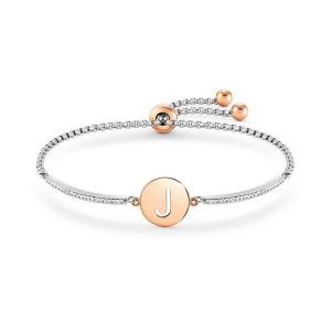 Pulsera milleluci letra j acero
