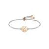 Pulsera milleluci letra k acero