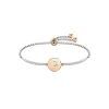 Pulsera milleluci letra p acero