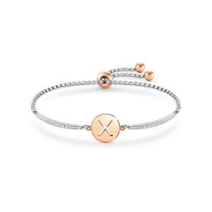 Pulsera milleluci letra x acero