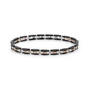 Pulsera strong oro rosa