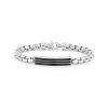 Pulsera strong placa negra