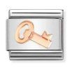 Composable Link llave oro rosa