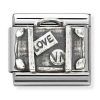 Composable link maleta plata