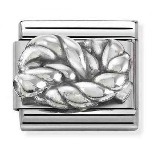 Composable link nudo plata
