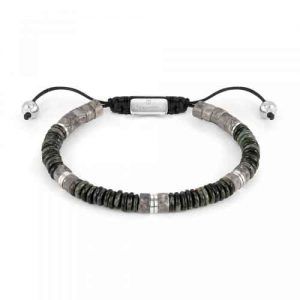 Nomination Pulsera Instinct Cinza Grey Jasper