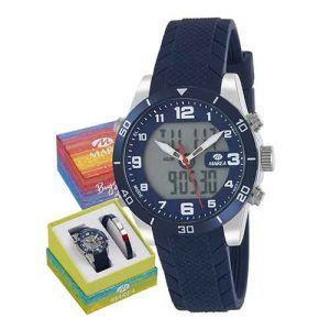 Reloj Marea pulsera esfera azul marino