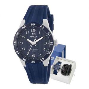 Reloj marea auriculares azul marino
