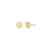 Pendientes Marea Esfera Oro