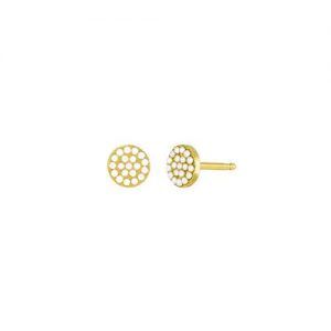 Pendientes Marea Esfera Oro