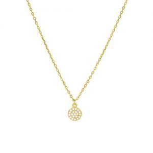Colgante Marea Esfera Perlas Blancas