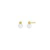 Pendientes Marea Perla Oro