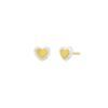 Pendientes Marea Corazon oro