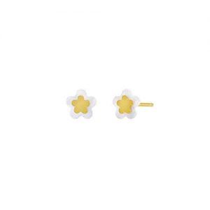 Pendientes Marea Flor Oro