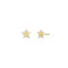 Pendientes Marea Estrella oro