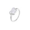 Anillo marea mariposa plata