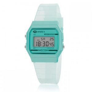 Reloj digital Marea Verde Pastel
