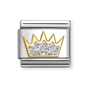 Link corona blanca brillo