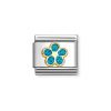 Link flor azul brillo