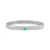 Pulsera brazalete ojo turquesa