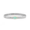 Pulsera brazalete piedra turquesa