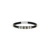 pulsera estrella plata-negra-dorada piedras