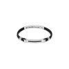 pulsera manvision plata-negra