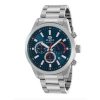 Reloj Marea Legend Plata Azul Rojo